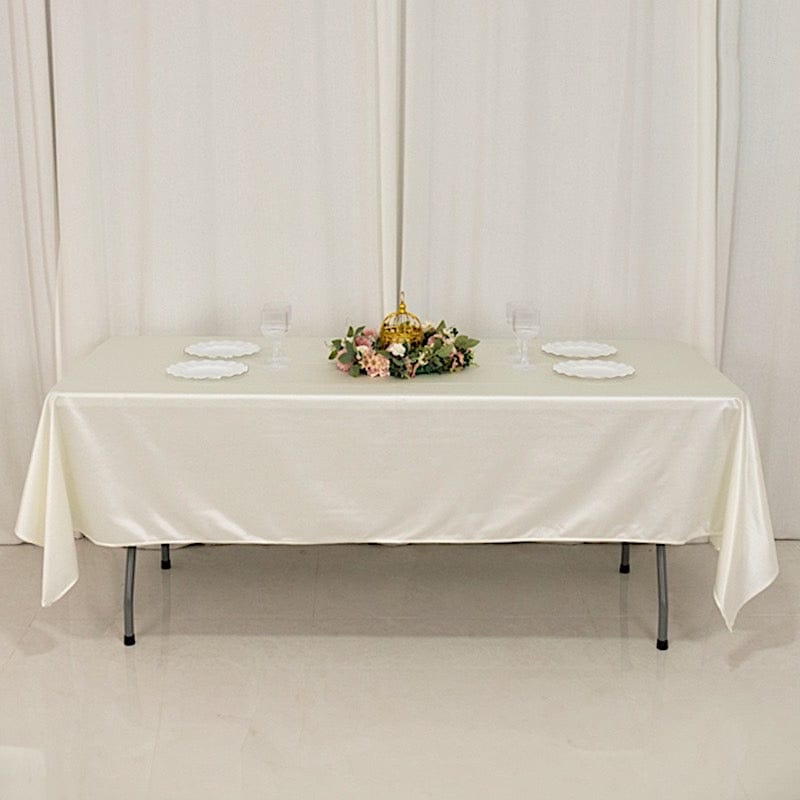 60" x 102" Scuba Polyester Rectangular Tablecloth