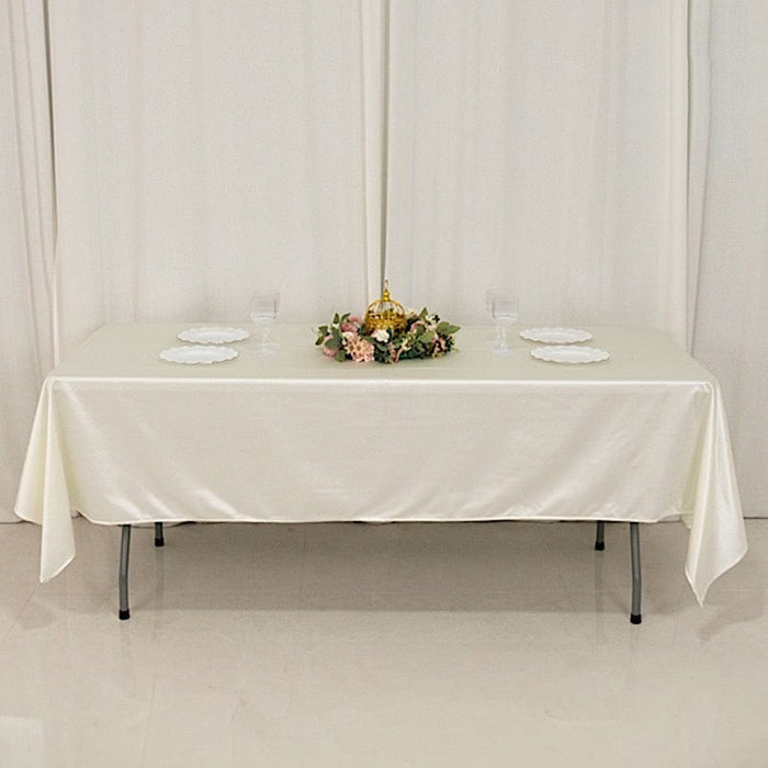 60" x 102" Scuba Polyester Rectangular Tablecloth