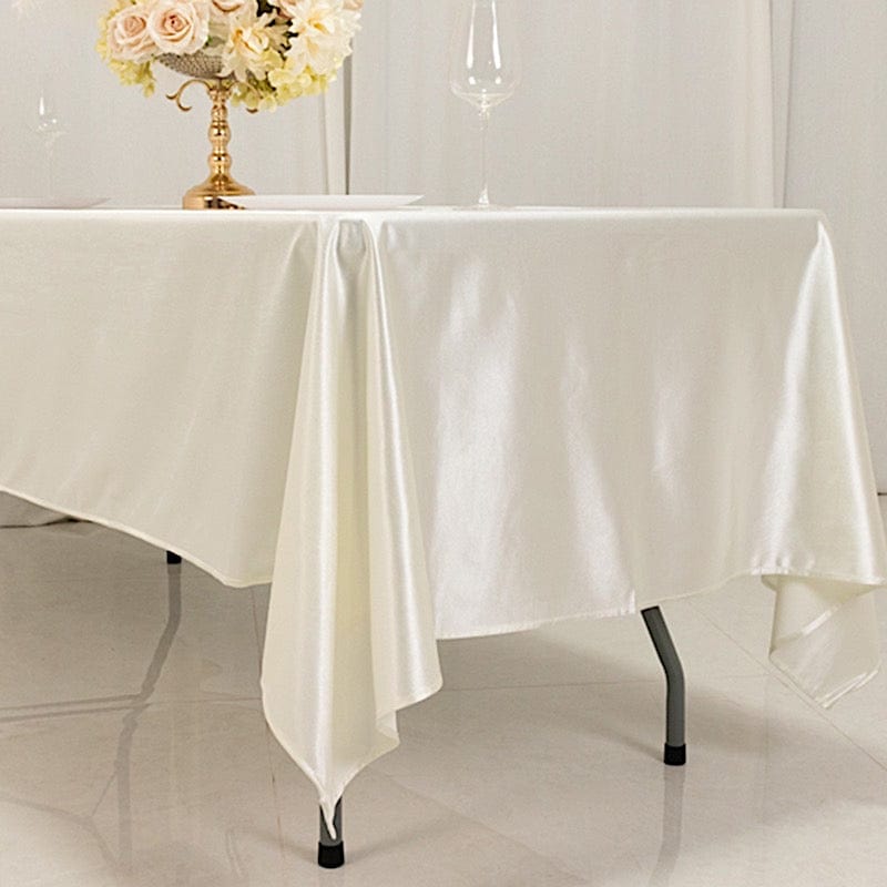 60" x 102" Scuba Polyester Rectangular Tablecloth