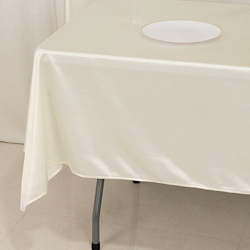 60" x 102" Scuba Polyester Rectangular Tablecloth