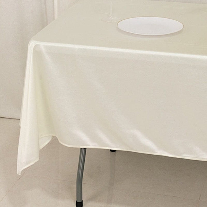 60" x 102" Scuba Polyester Rectangular Tablecloth