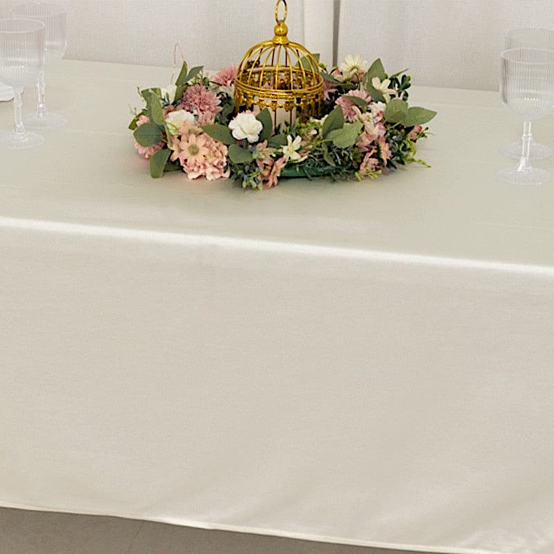 60" x 102" Scuba Polyester Rectangular Tablecloth