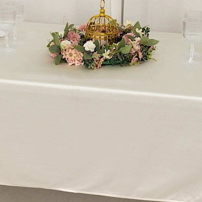 60" x 102" Scuba Polyester Rectangular Tablecloth