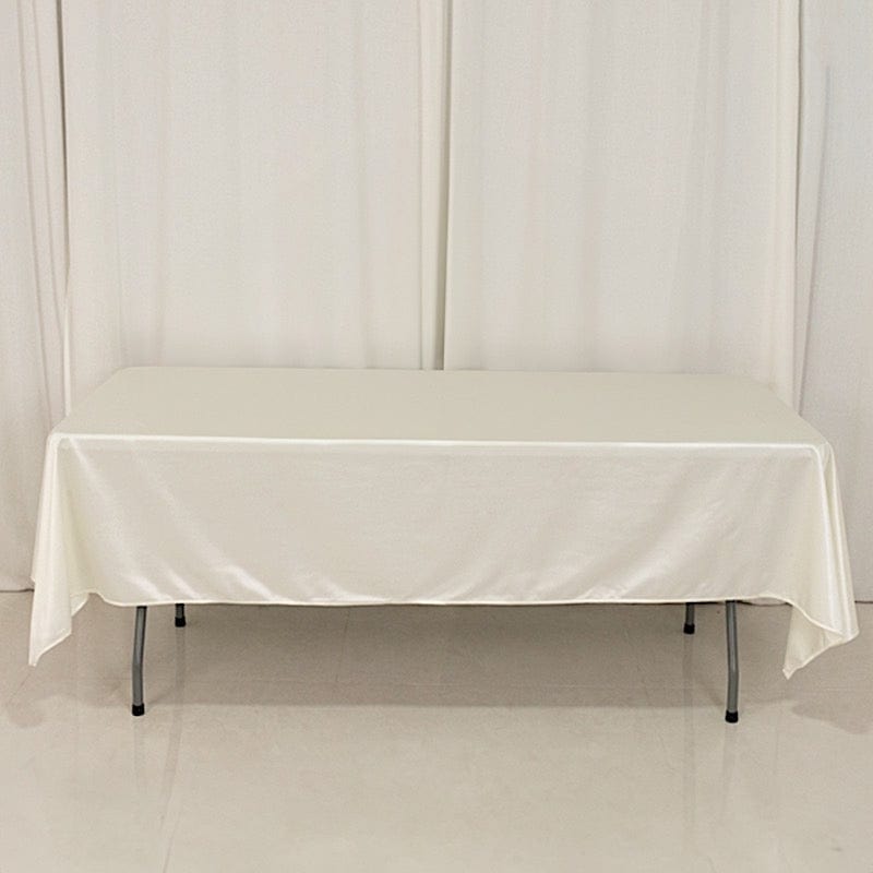 60" x 102" Scuba Polyester Rectangular Tablecloth