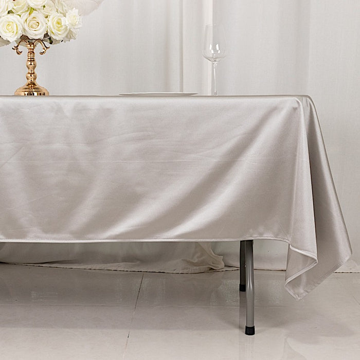 60" x 102" Scuba Polyester Rectangular Tablecloth