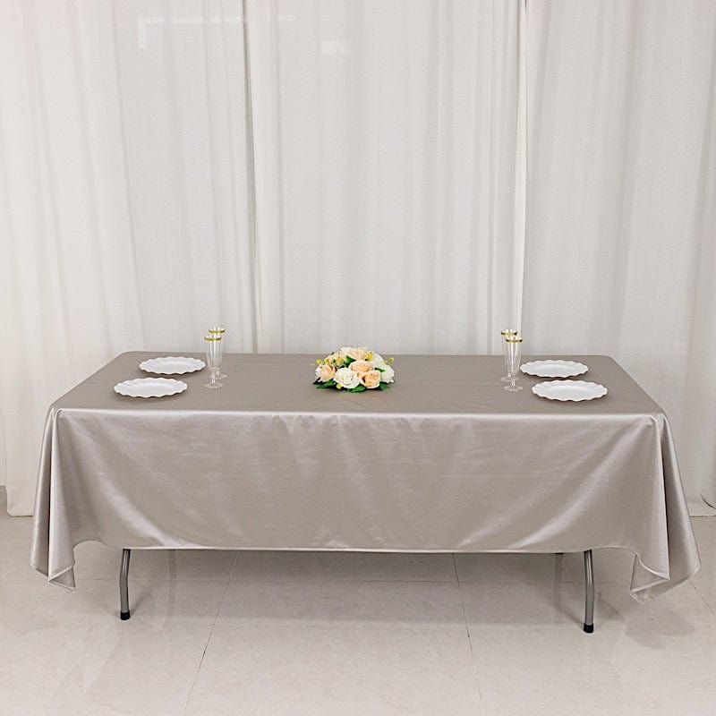60" x 102" Scuba Polyester Rectangular Tablecloth