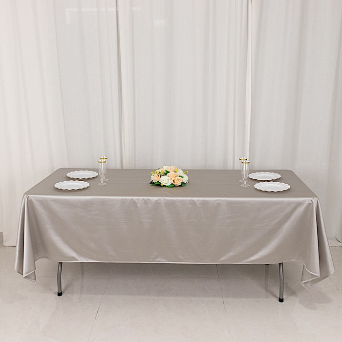 60" x 102" Scuba Polyester Rectangular Tablecloth