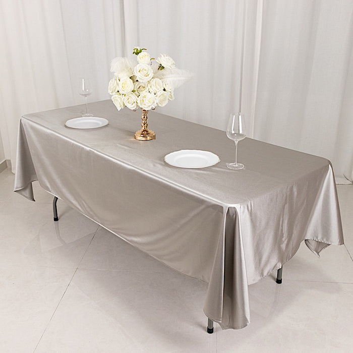 60" x 102" Scuba Polyester Rectangular Tablecloth