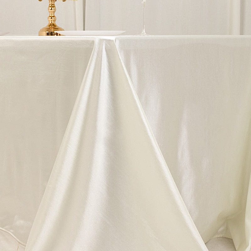 90" x 132" Scuba Polyester Rectangular Tablecloth