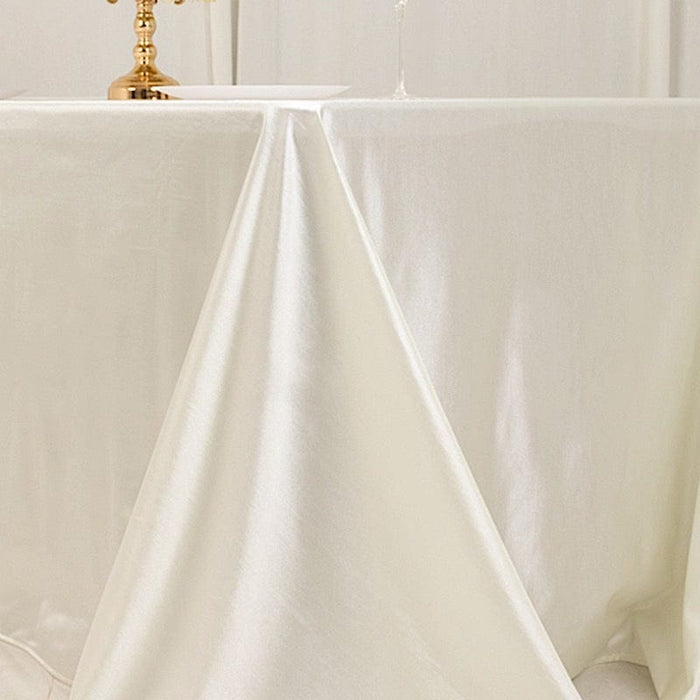 90" x 132" Scuba Polyester Rectangular Tablecloth