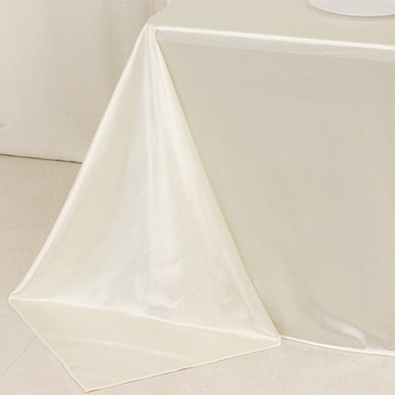 90" x 132" Scuba Polyester Rectangular Tablecloth