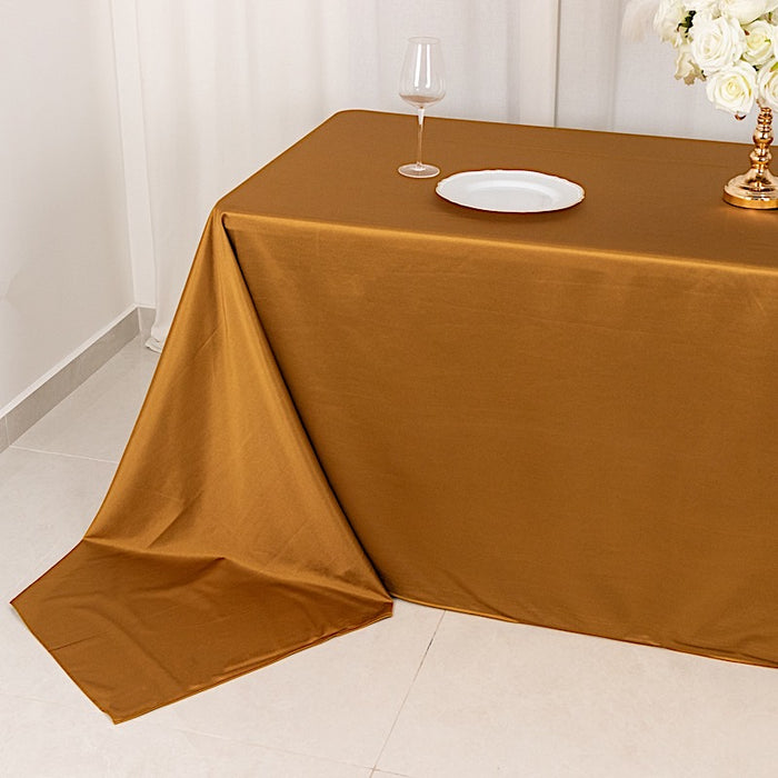 90" x 156" Scuba Polyester Rectangular Tablecloth