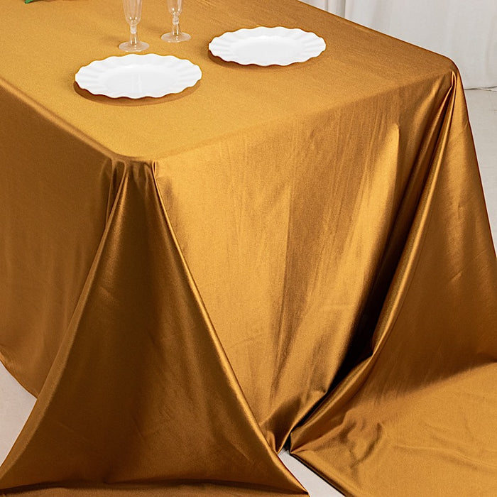 90" x 156" Scuba Polyester Rectangular Tablecloth