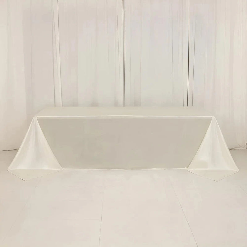 90" x 156" Scuba Polyester Rectangular Tablecloth
