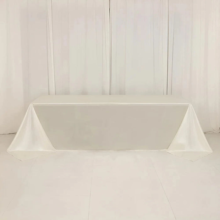 90" x 156" Scuba Polyester Rectangular Tablecloth