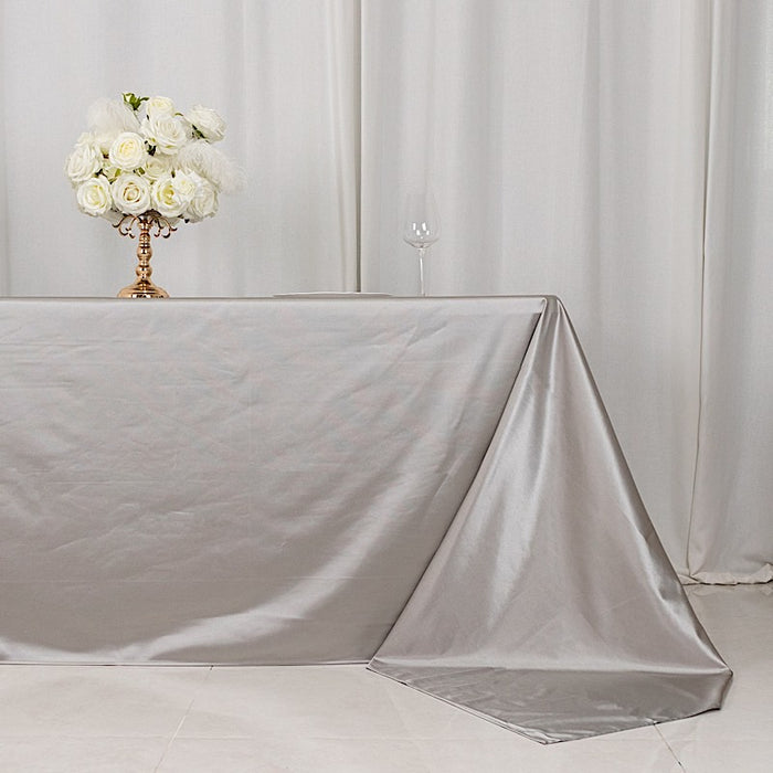 90" x 156" Scuba Polyester Rectangular Tablecloth