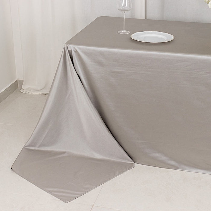 90" x 156" Scuba Polyester Rectangular Tablecloth