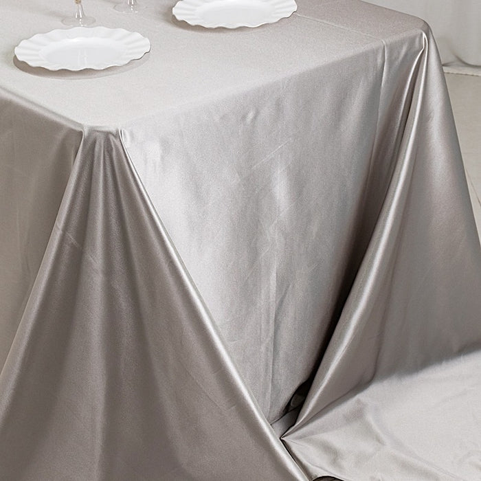 90" x 156" Scuba Polyester Rectangular Tablecloth