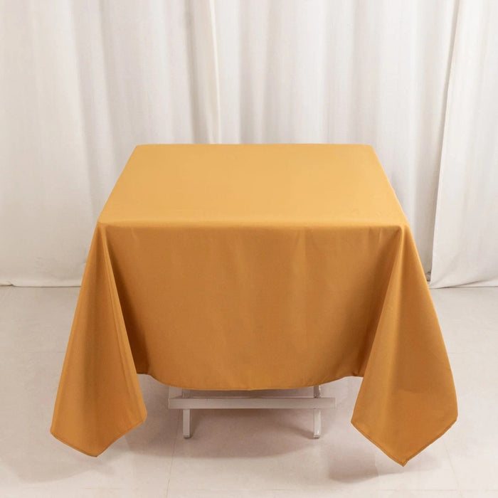 70" x 70" Premium Polyester Square Tablecloth