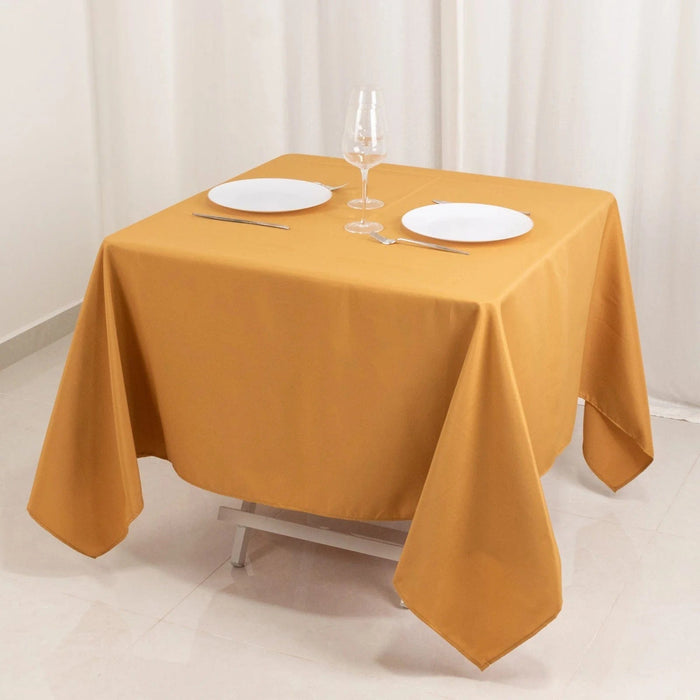 70" x 70" Premium Polyester Square Tablecloth