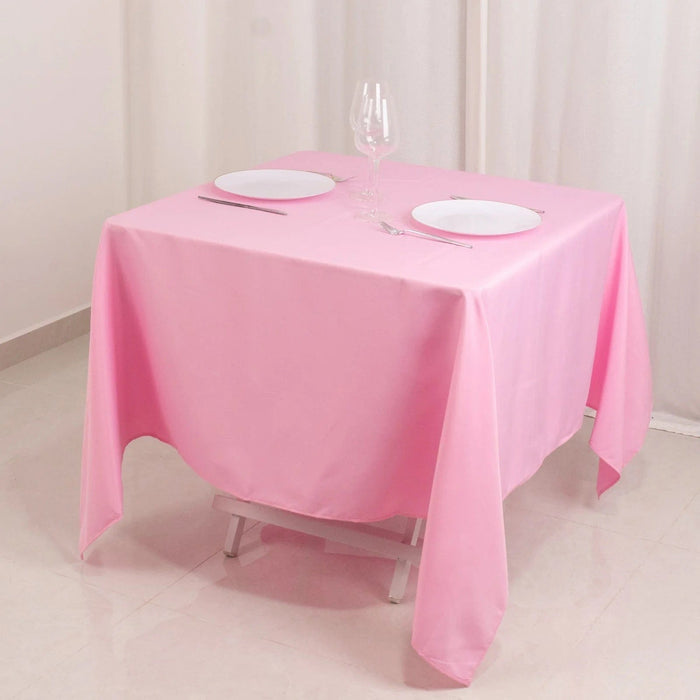 70" x 70" Premium Polyester Square Tablecloth