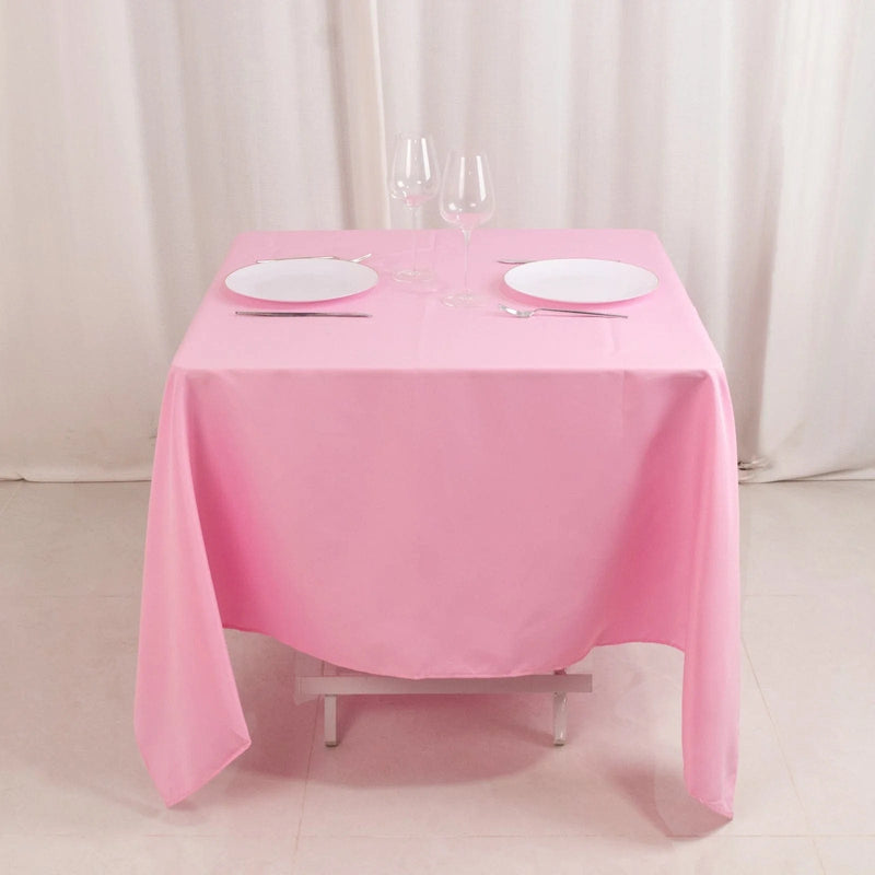 70" x 70" Premium Polyester Square Tablecloth