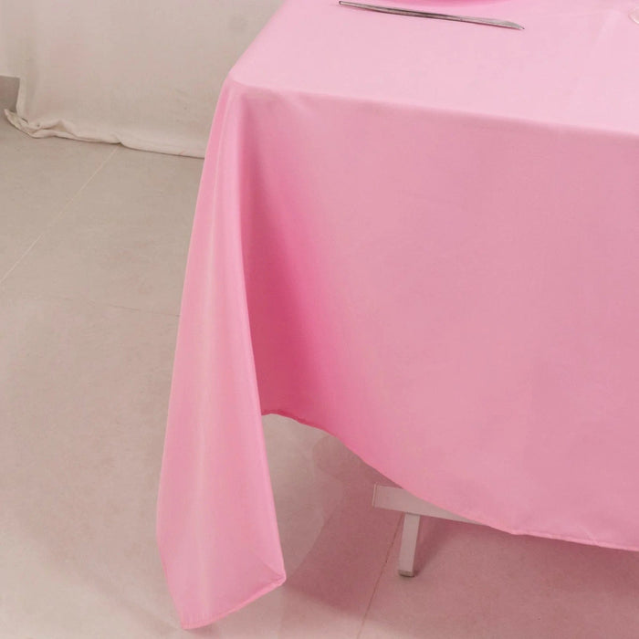 70" x 70" Premium Polyester Square Tablecloth