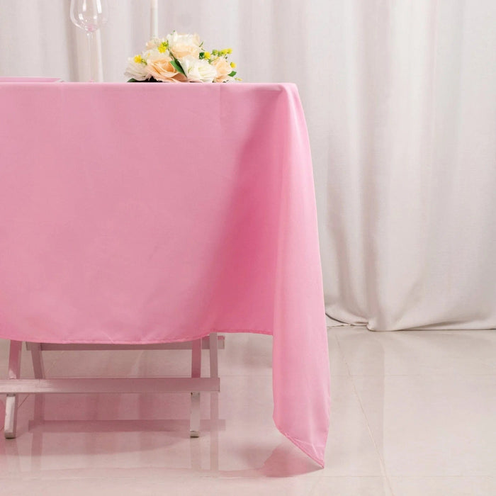 70" x 70" Premium Polyester Square Tablecloth