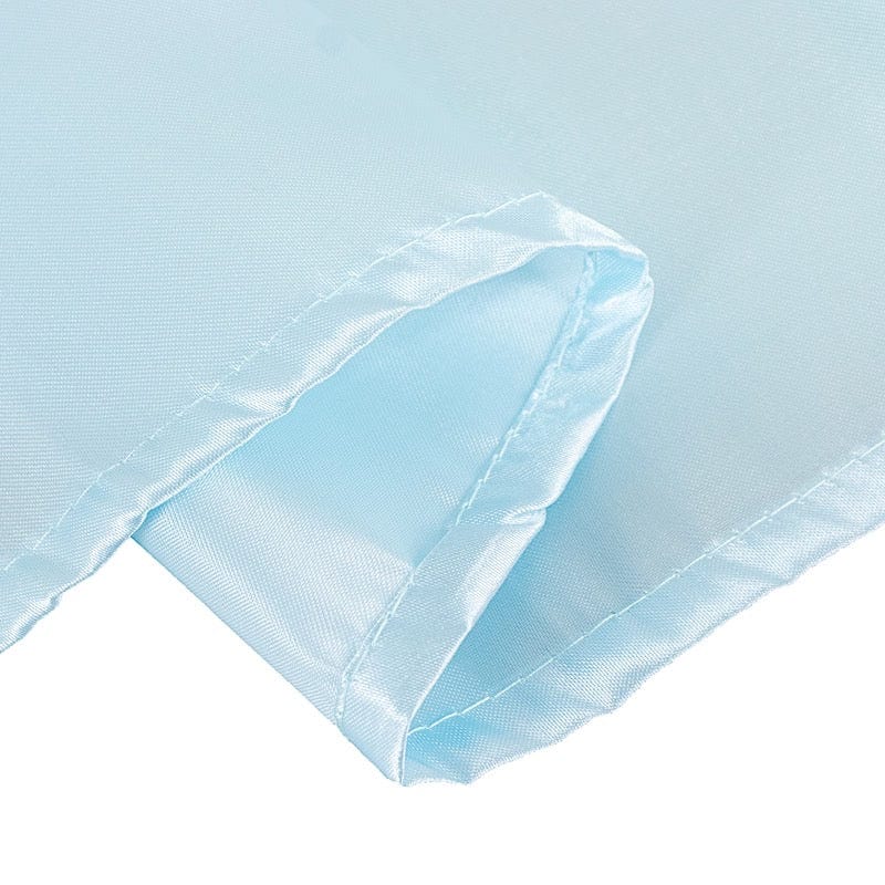 132" Satin Round Tablecloth Wedding Party Table Linens