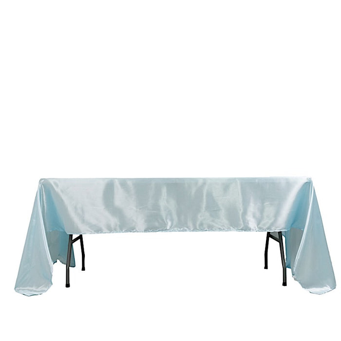 60" x 126" Satin Rectangular Tablecloth