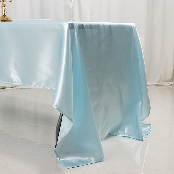 60" x 126" Satin Rectangular Tablecloth