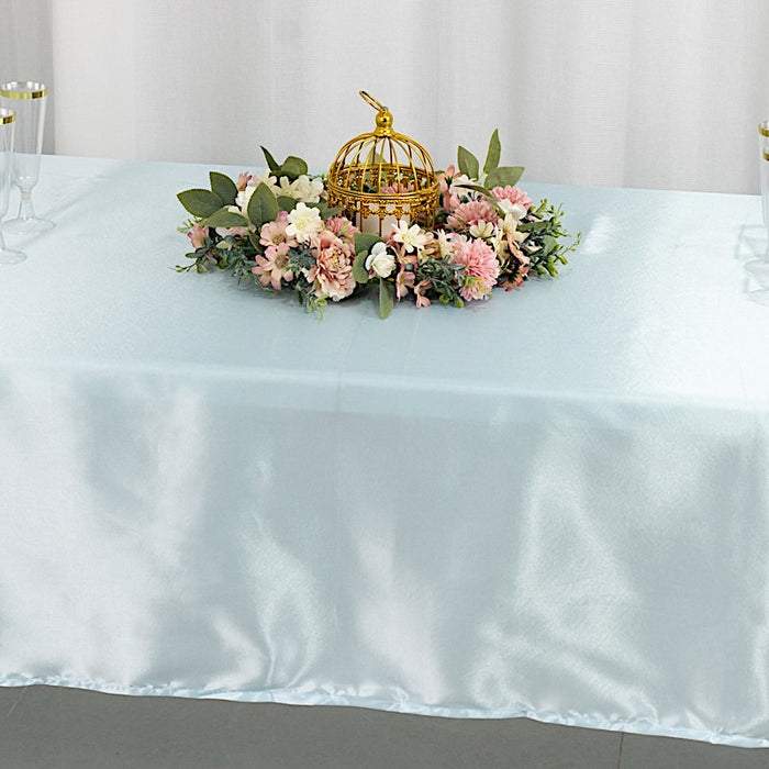 60" x 126" Satin Rectangular Tablecloth