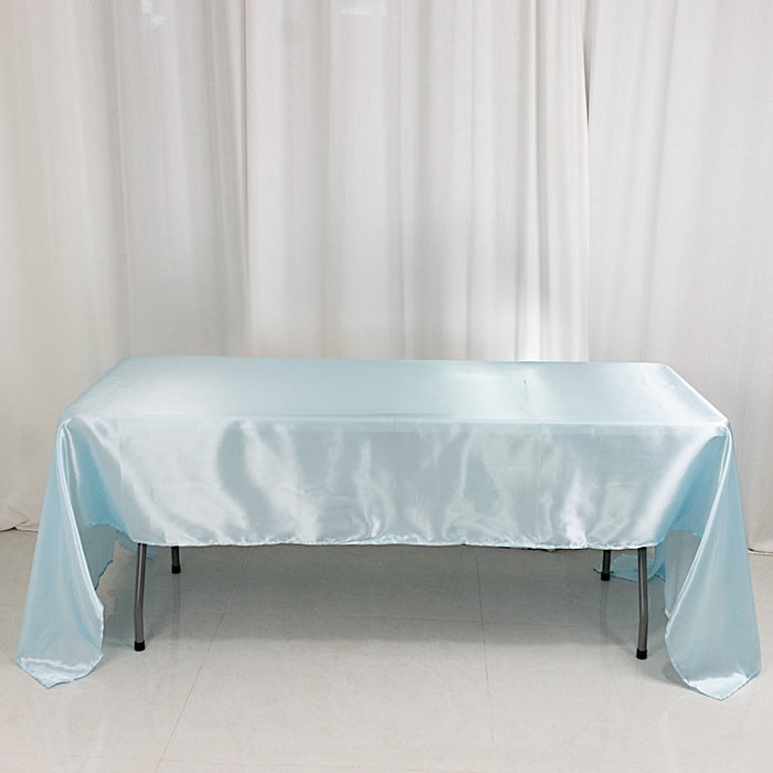 60" x 126" Satin Rectangular Tablecloth