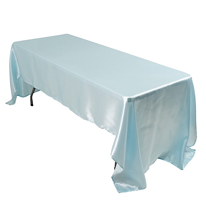 60" x 126" Satin Rectangular Tablecloth