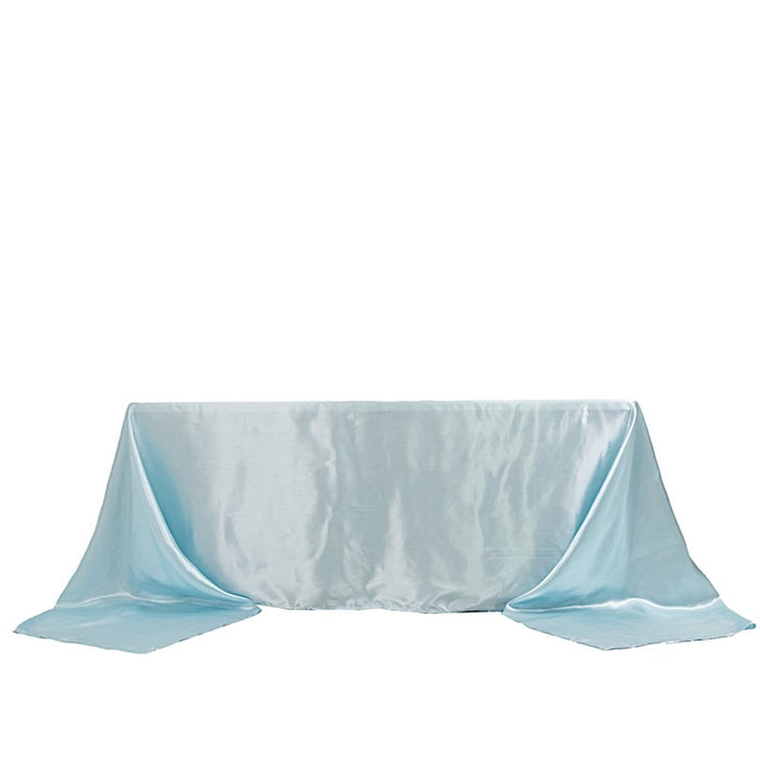 90" x 156" Satin Rectangular Tablecloth