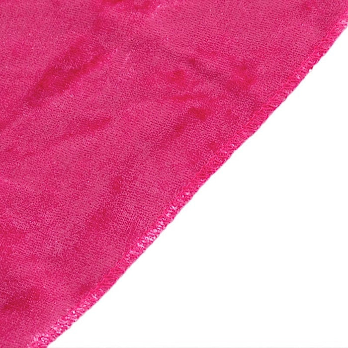 120" Round Premium Velvet Tablecloth