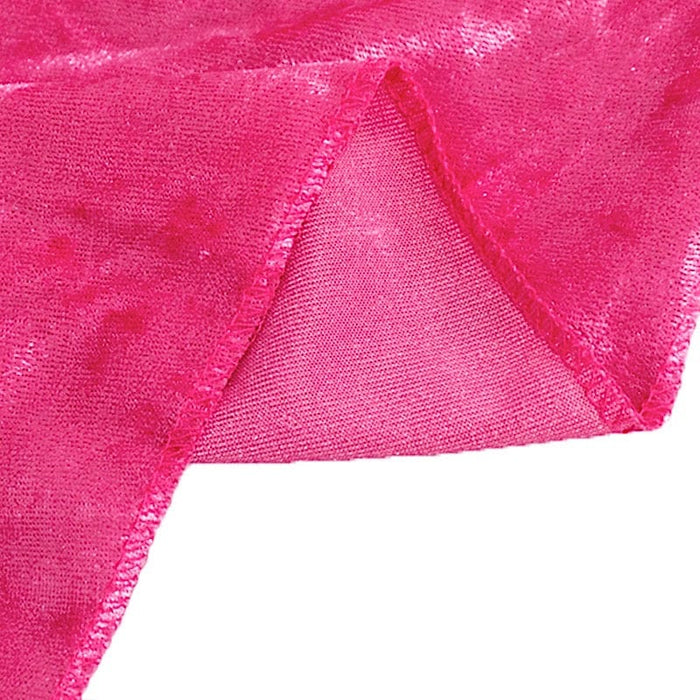 120" Round Premium Velvet Tablecloth