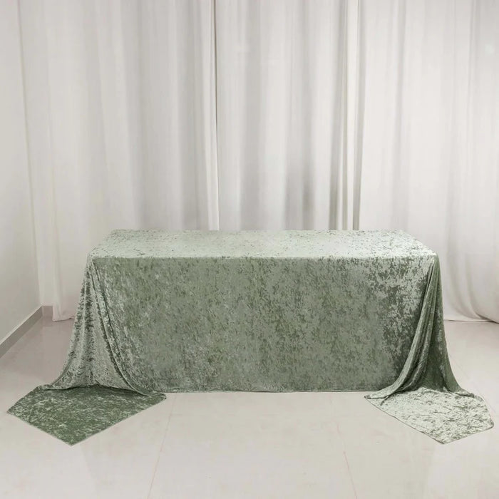 90"x156" Premium Velvet Rectangular Tablecloth