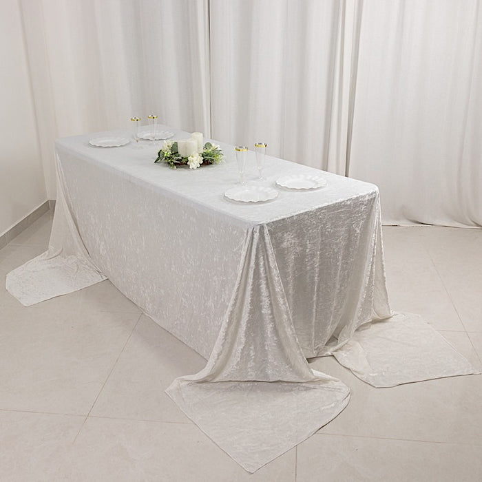 90"x156" Premium Velvet Rectangular Tablecloth