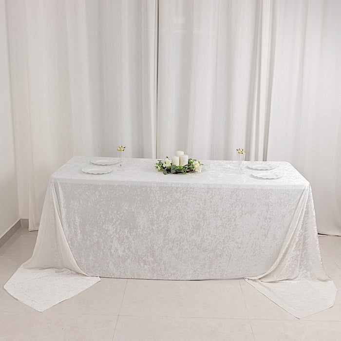 90"x156" Premium Velvet Rectangular Tablecloth