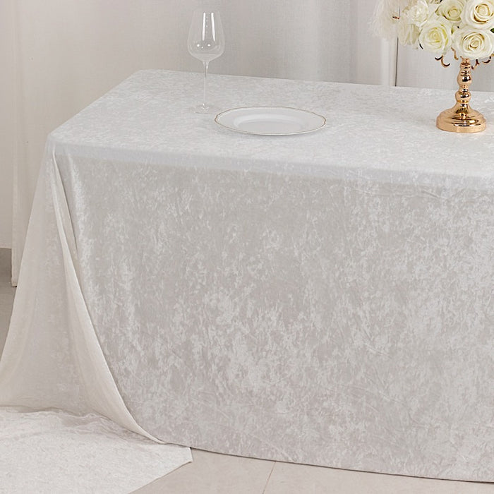 90"x156" Premium Velvet Rectangular Tablecloth