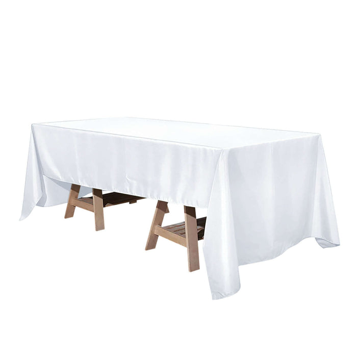 60" x 126" Premium Polyester Rectangular Tablecloth