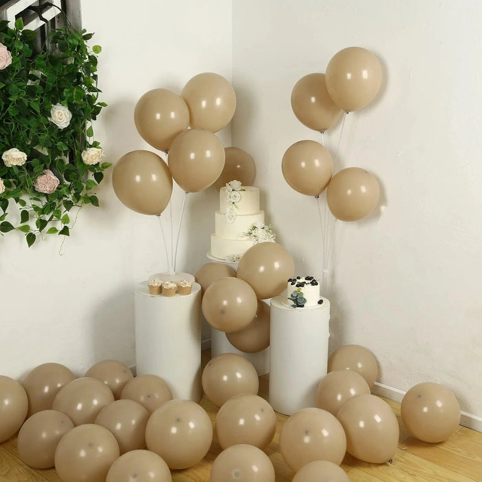 50 Matte Pastel Biodegradable Balloons