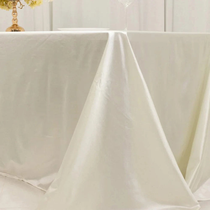 90" x 156" Scuba Polyester Rectangular Tablecloth