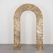 Big Payette Sequin Open Arch Backdrop Cover