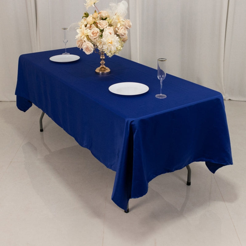 60" x 102" Lamour Satin Rectangular Tablecloth