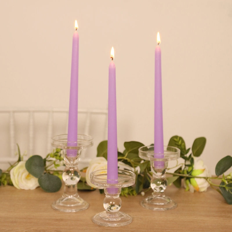 12 pcs 10" tall Premium Taper Candles