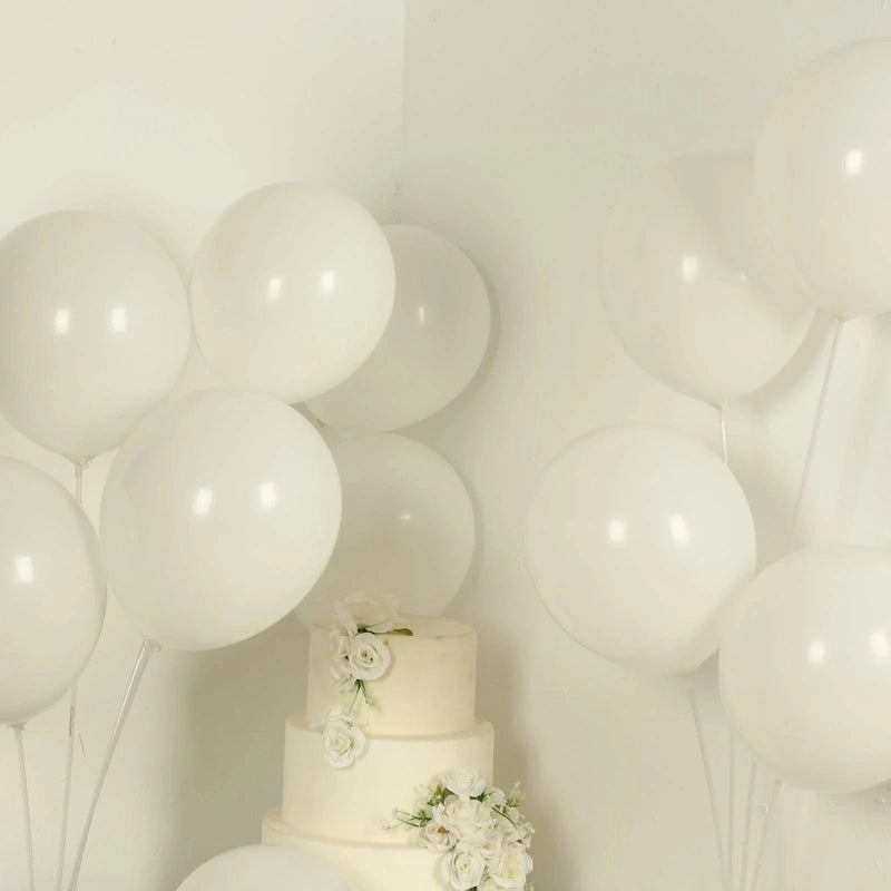 50 Matte Pastel Biodegradable Balloons