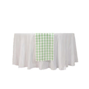 Checkered Gingham Polyester Table Runner
