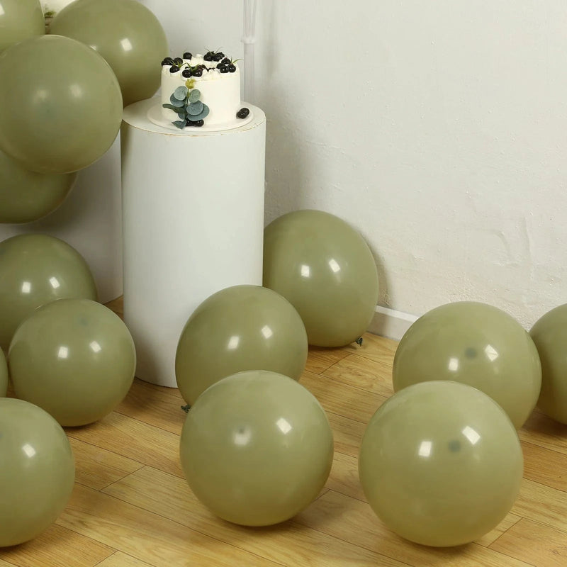 50 Matte Pastel Biodegradable Balloons